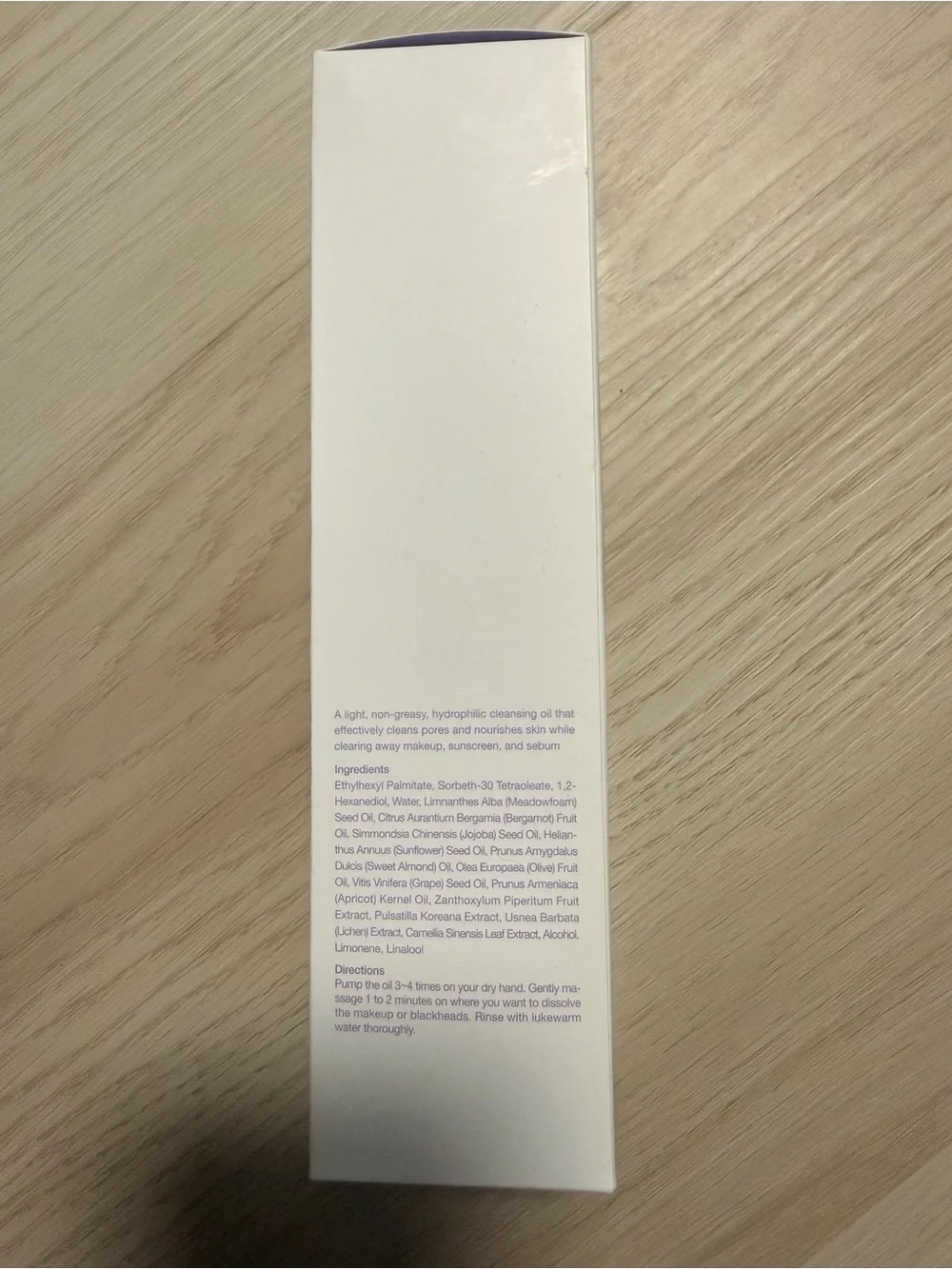 Celimax jojoba cleansing oil